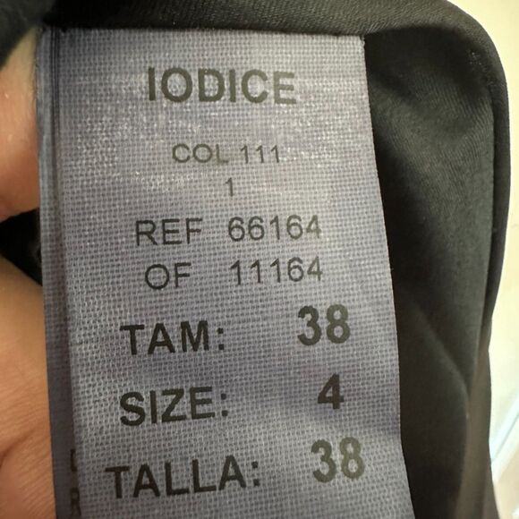 Iodice Womens Full Lace Up Dress Black Mini Goth Cottagecore Size 4 Small - Picture 10 of 10